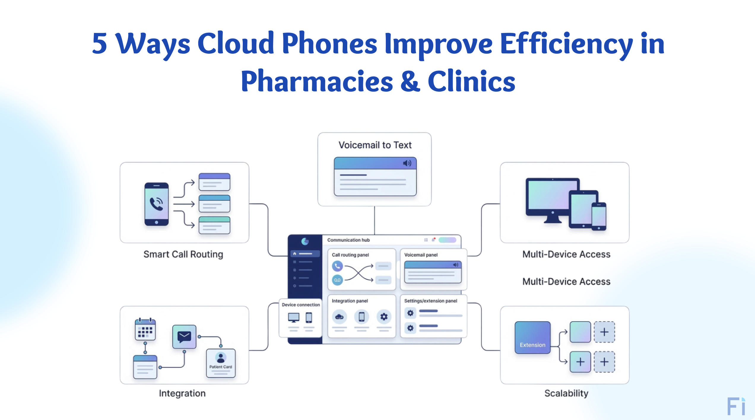 5 Ways Cloud Phone Systems Improve Efficiency in Pharmacies & Clinics